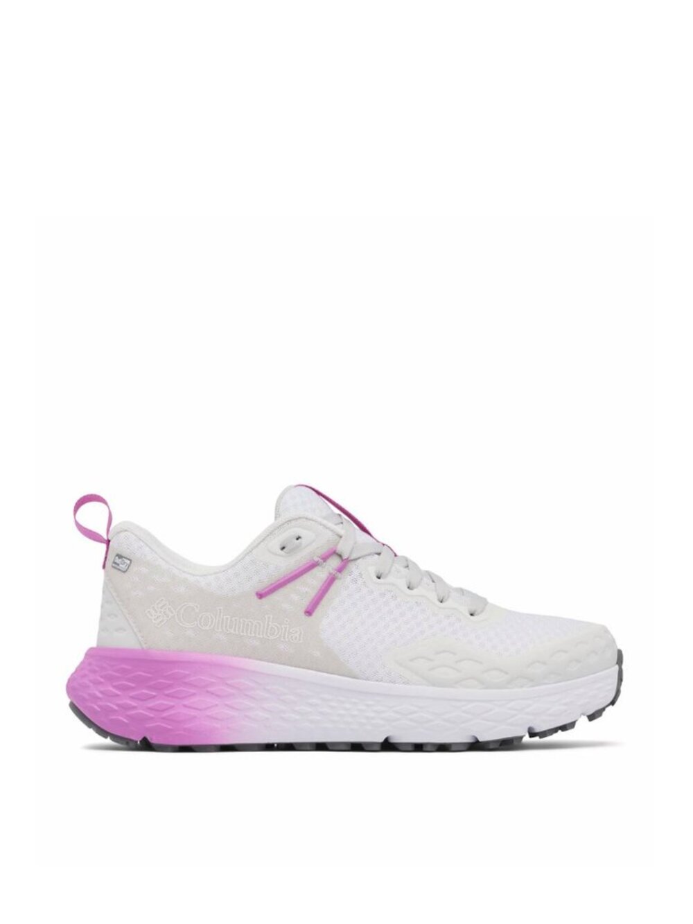 Columbia Women's White Pink Outdry Konos TRS Athletic Trail Hiking Shoes Sz 7.5